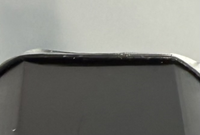A melted container